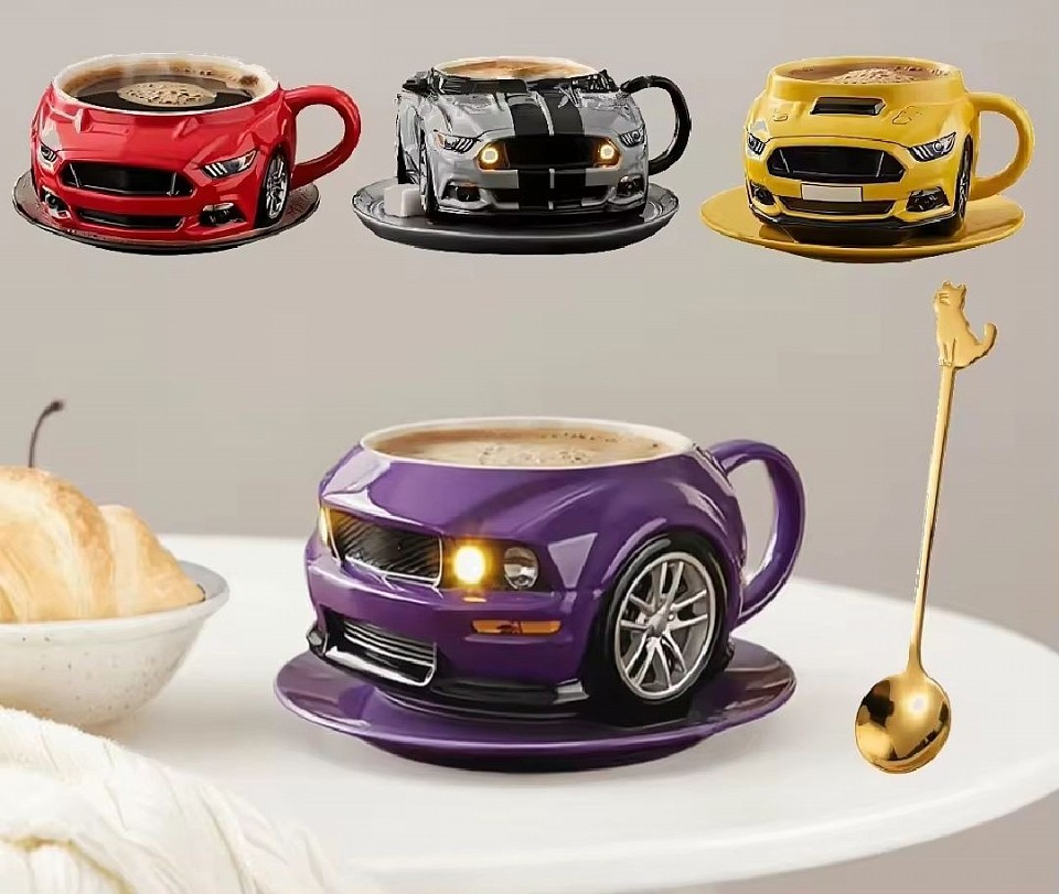 Car Shaped Coffee Mug