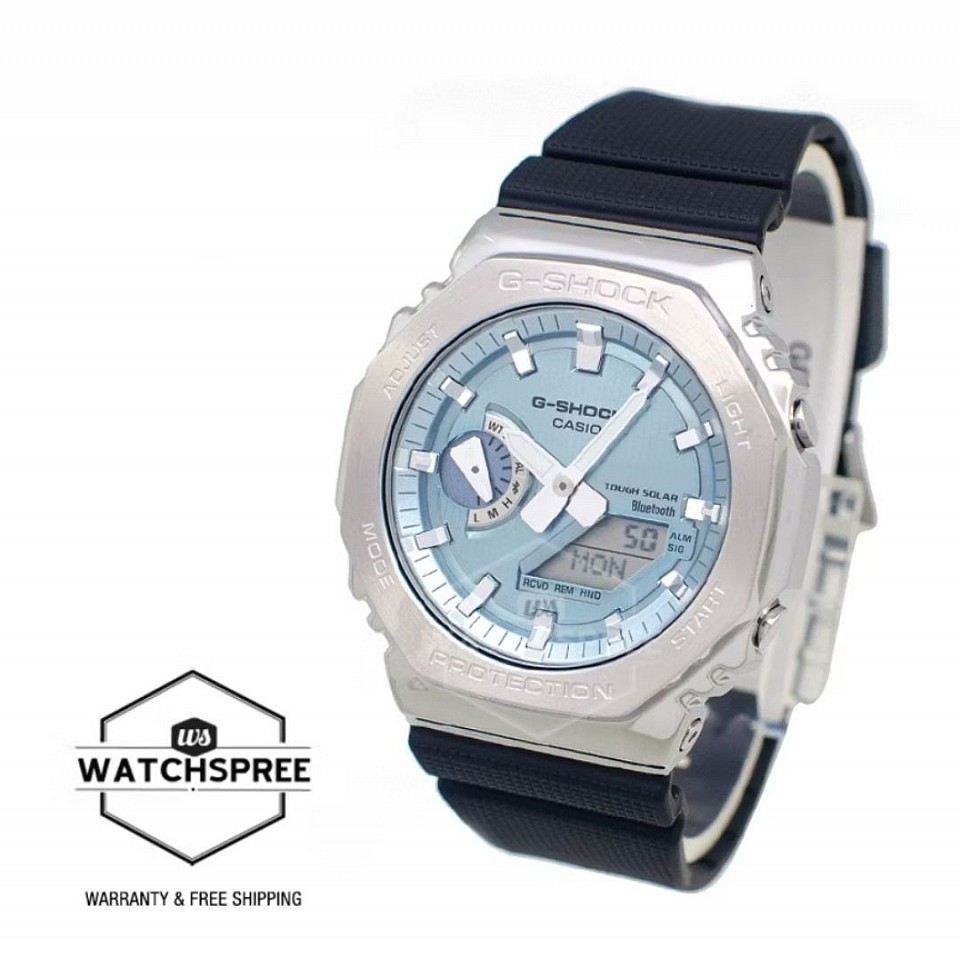 Casio G-Shock G-Steel GBM-2100 Lineup Bluetooth® Tough Solar Bio-Based Watch GBM