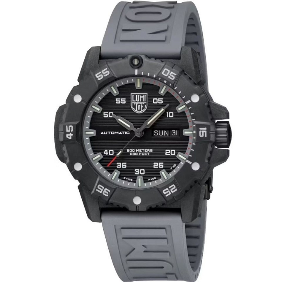 Luminox Master Carbon Seal Automatic Series - 3862 Grey Strap Men Watch LM3862