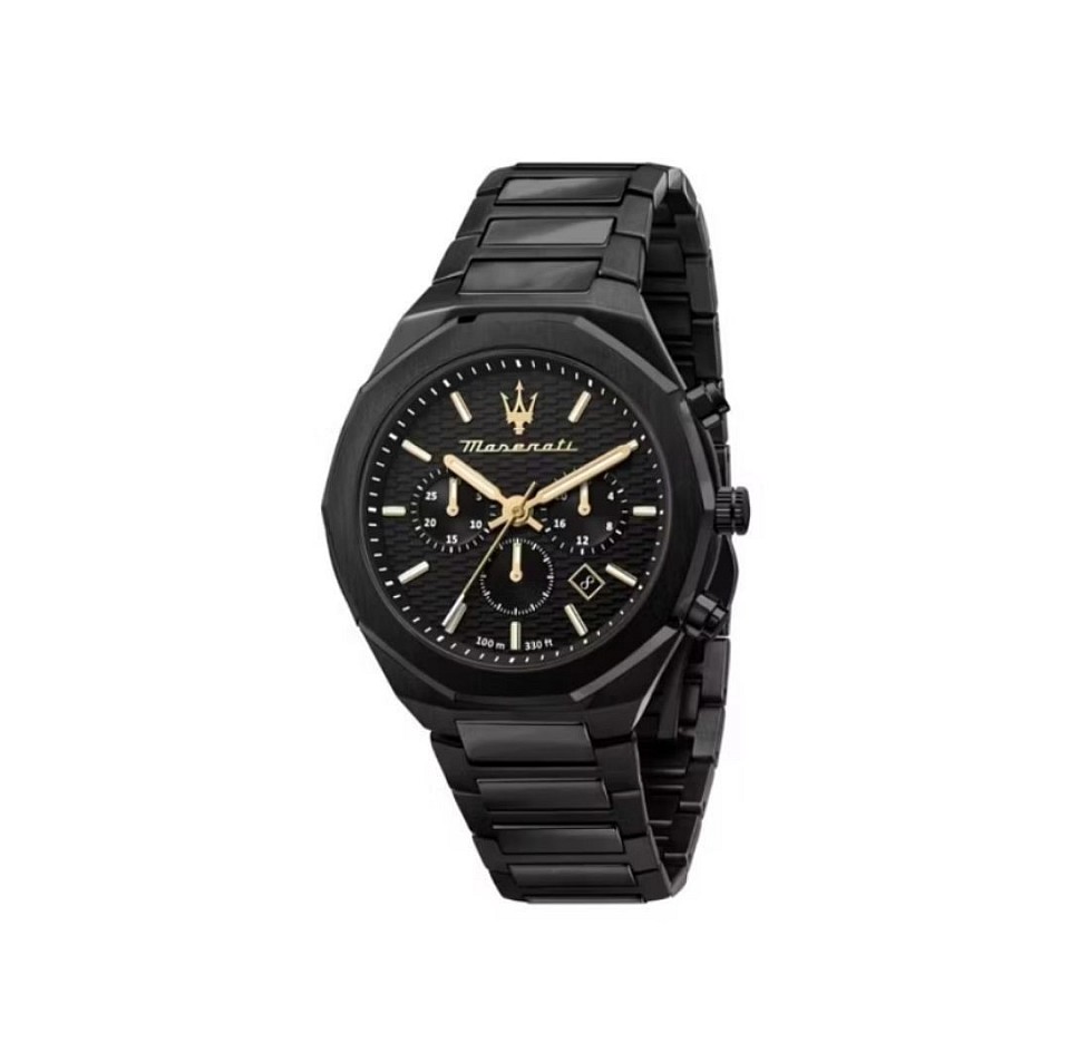 Maserati Stile R8873642005 Black Stainless Steel Men's Watch