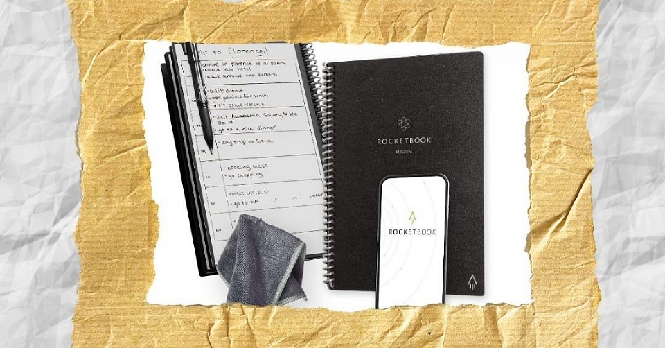 Rocketbook Everlast/Mini - Smart Reusable  Eco-Friendly Notebook