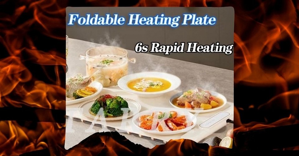 Food Warmer Pad Warm Board Home Insulation Foldable cutting board warmer cutting board