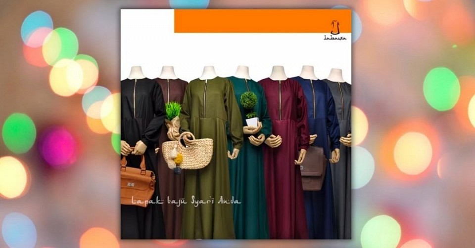Labasa Gamis Syari Plain Toyobo Various Dark Colors |  Gamis Only |
