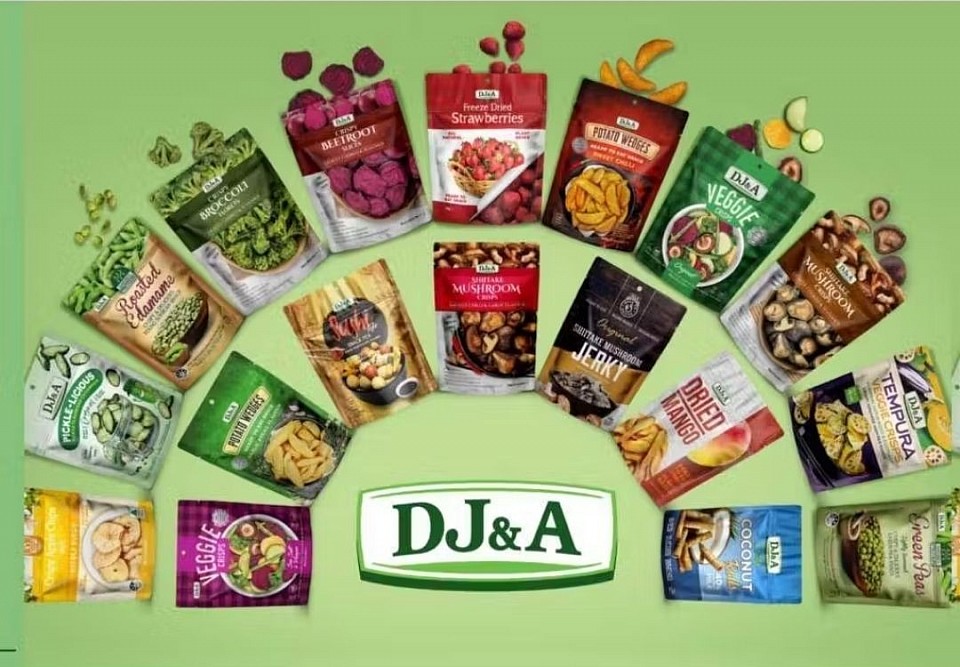 DJ&A Assorted Freeze Dried Veggie Snacks