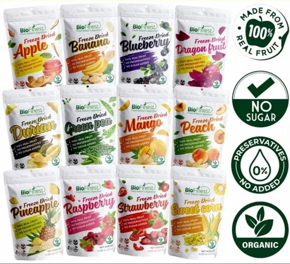 Freeze Dried Superfood Fruit Snacks