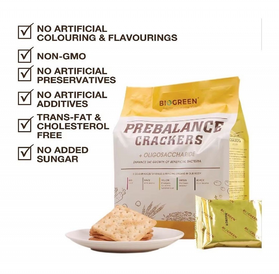 BIOGREEN PreBalance Healthy Crackers