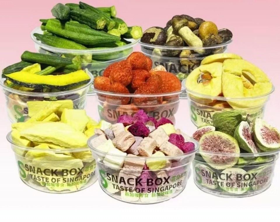[SNACKBOX SG] FREEZE DRIED FRUITS/VEGETABLES/YOGURT